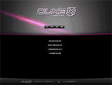 Tablet Screenshot of duxe.be